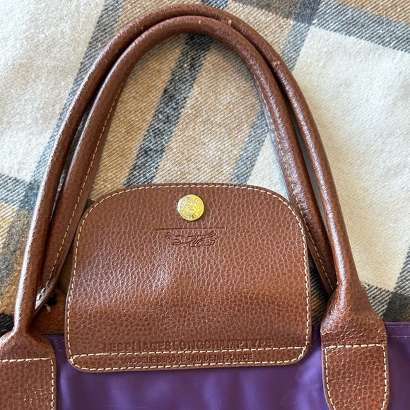 Longchamp Le Pliage Tote Purple - Picture 3 of 11